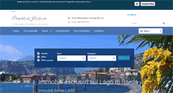 Desktop Screenshot of immobilisulgarda.com